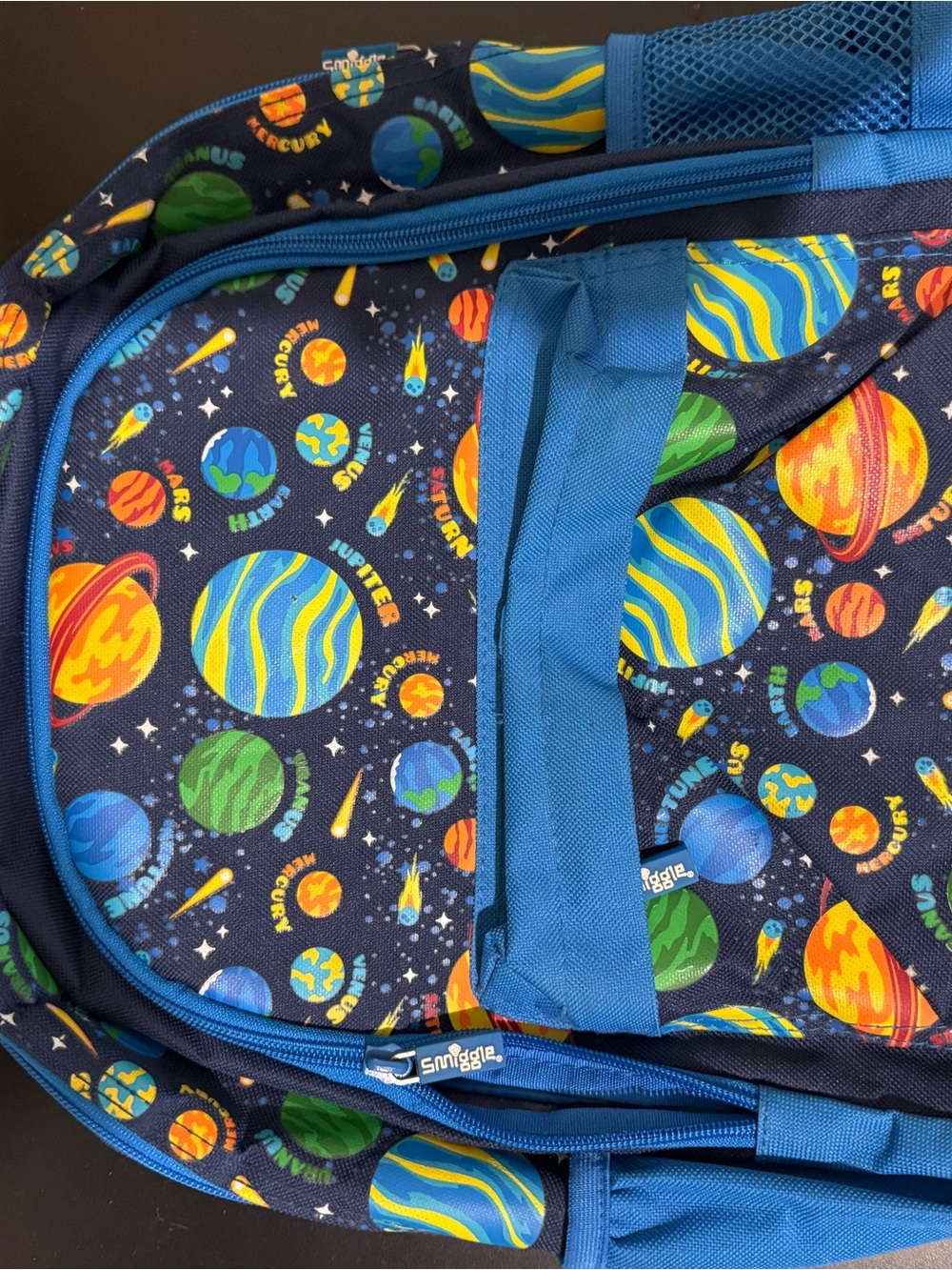 Kids' Blue Space Planet Backpack